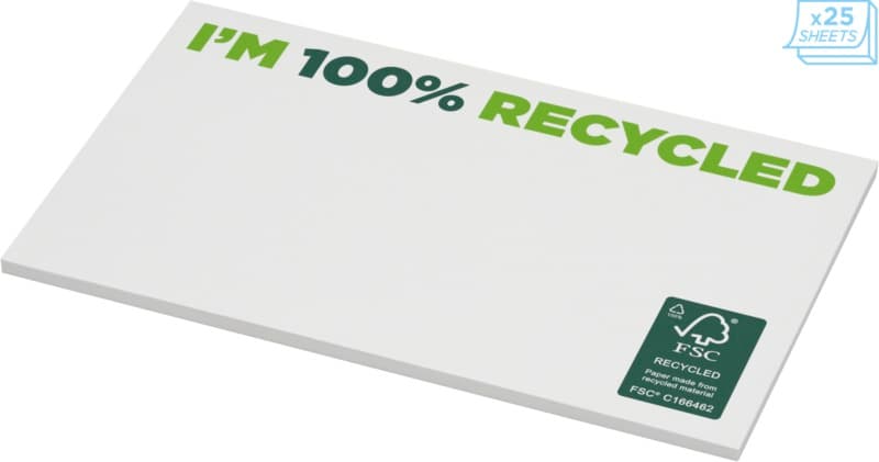 Sticky-Mate® recycled sticky notes 127 x 75 mm 3