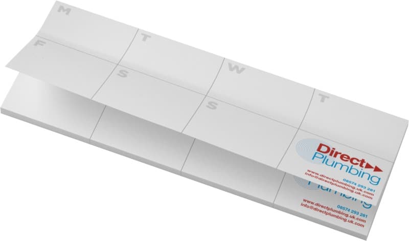 Sticky-Mate® recycled sticky notes with printed planner 3