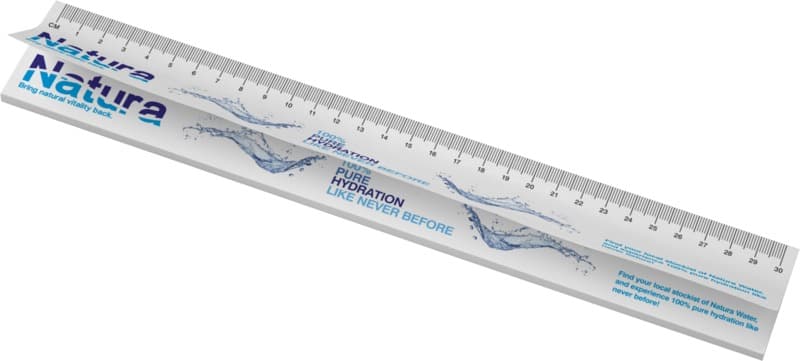 Sticky-Mate® recycled sticky notes with printed 30 cm ruler 3