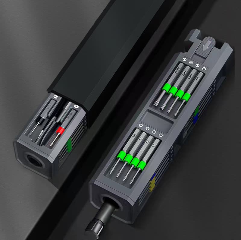SCX.design T20 30-piece screwdriver and repair set in aluminium case 4