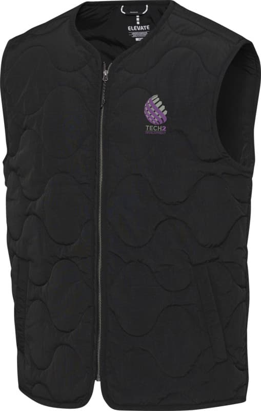 Quartz GRS recycled unisex quilted bodywarmer 5