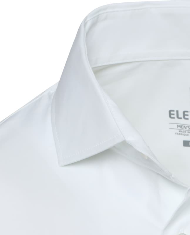 Carnelian poplin men's shirt 4