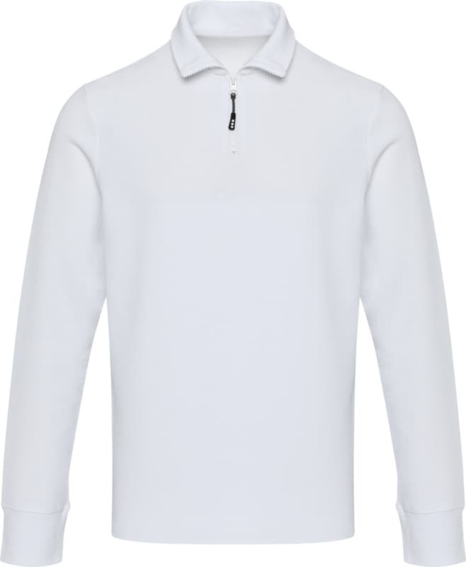 Zeus long sleeve unisex half zip polo 2