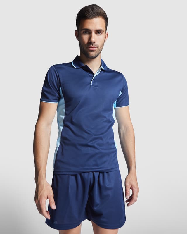 Montmelo short sleeve unisex sports polo 3