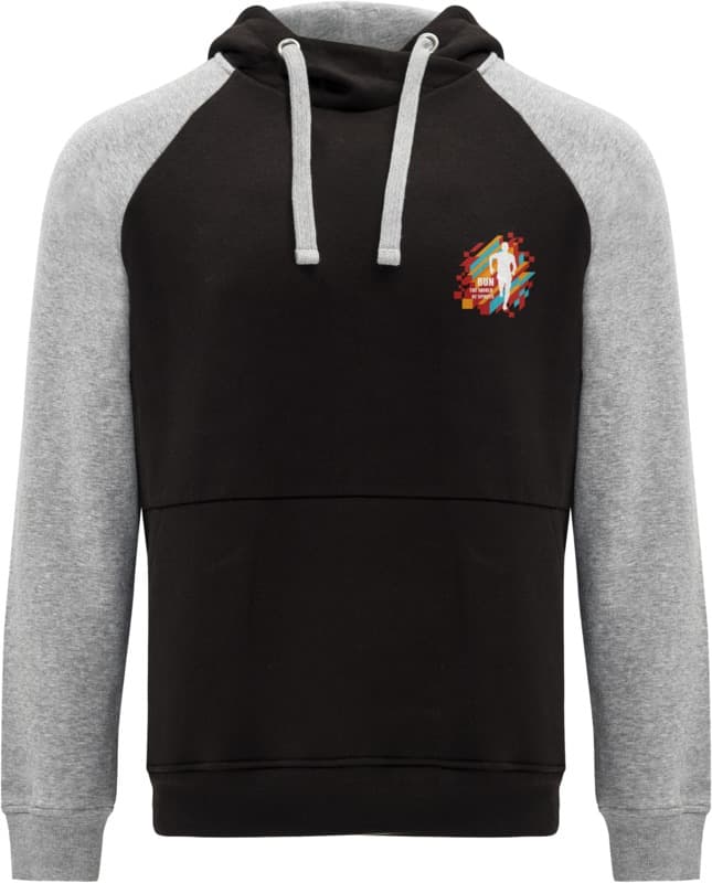 Badet unisex two-tone hoodie 5