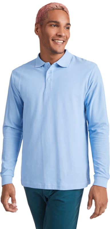 Estrella long sleeve men's polo 3