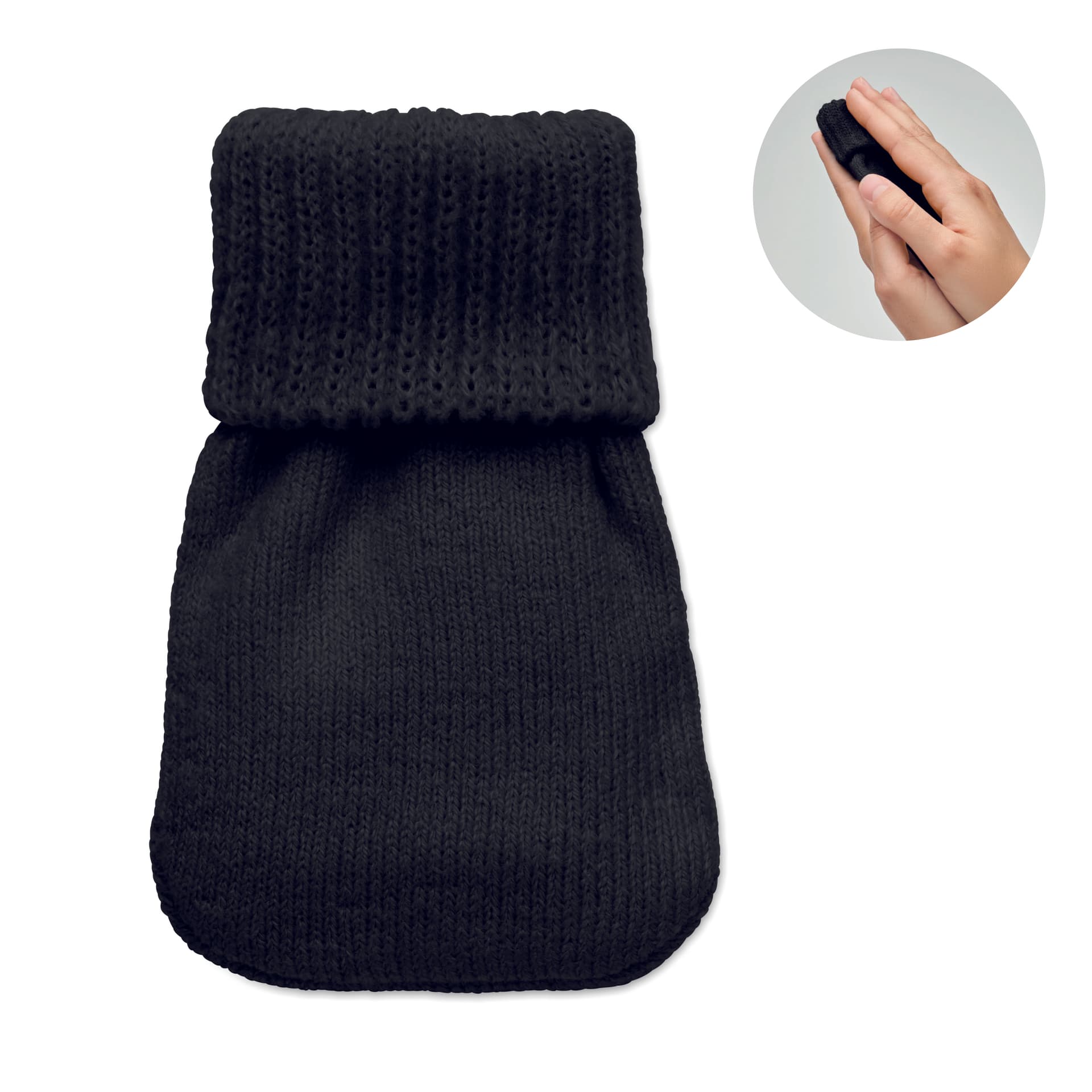 Warmmuff Hand warmer knitted polyester