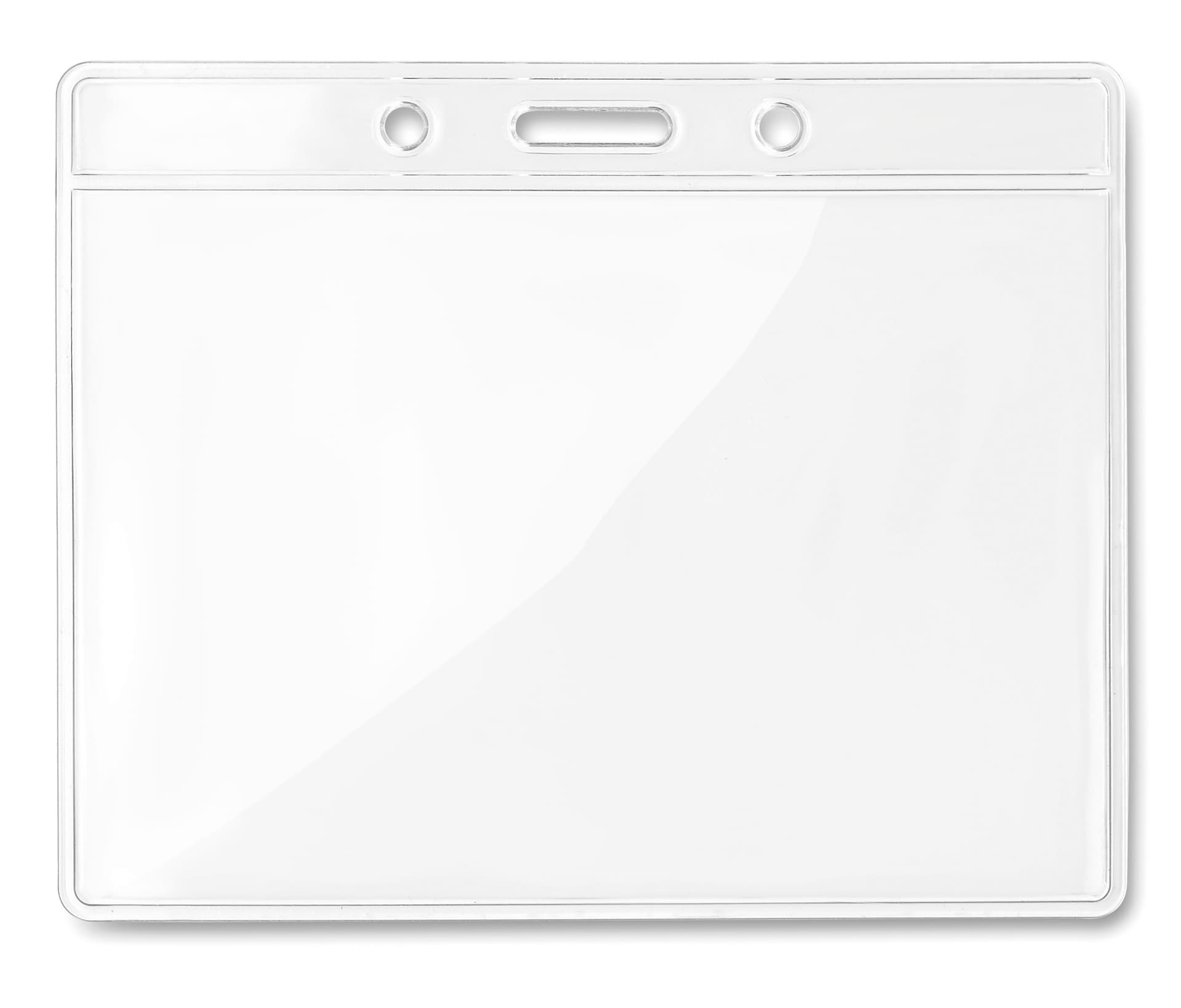 Badgy Transparent badge 10cmx8cm