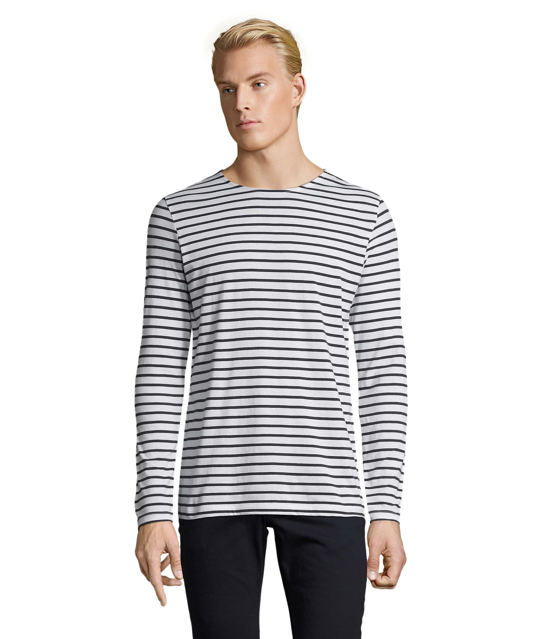 Sol's Marine Men STRIPED T-SHIRT