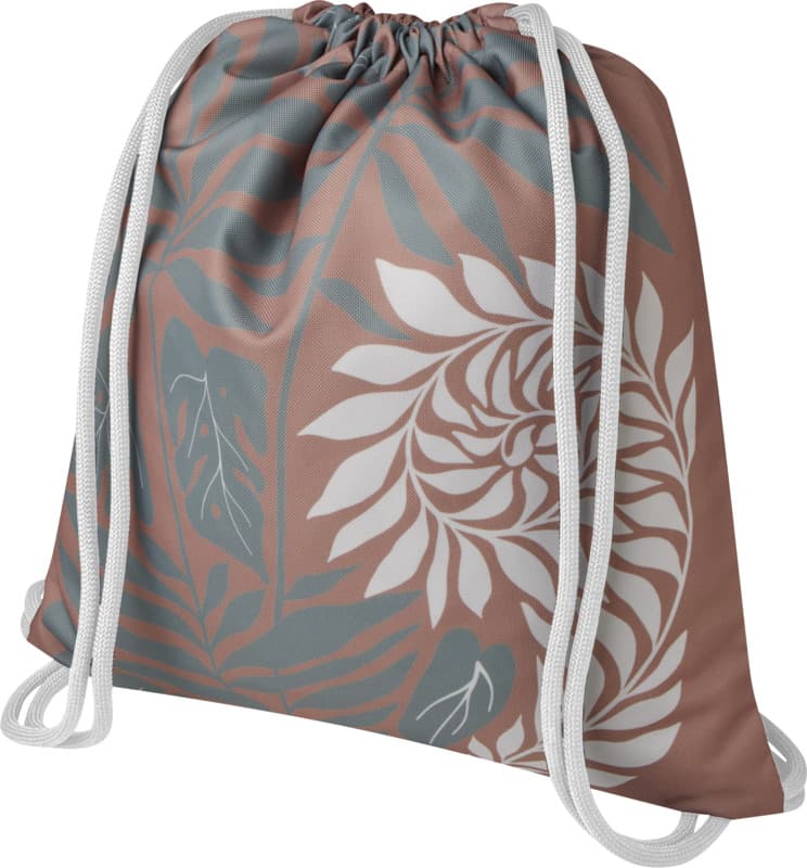 Cal sublimation drawstring bag