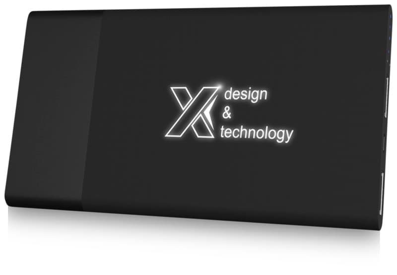 SCX.design P20 5000 mAh light-up power bank