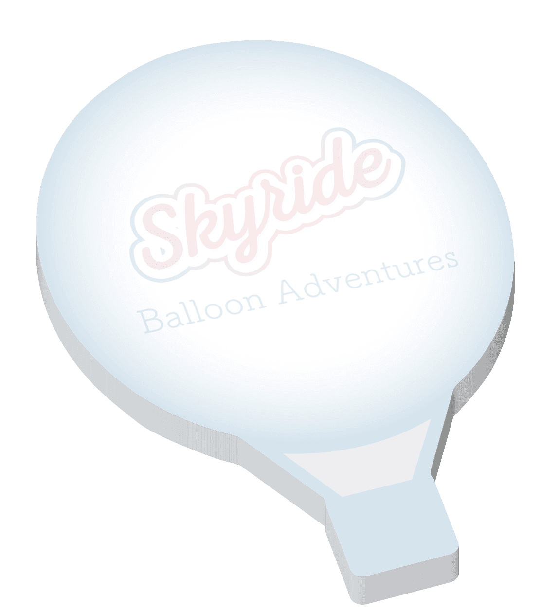 sticky-smart™ shape - hot air balloon