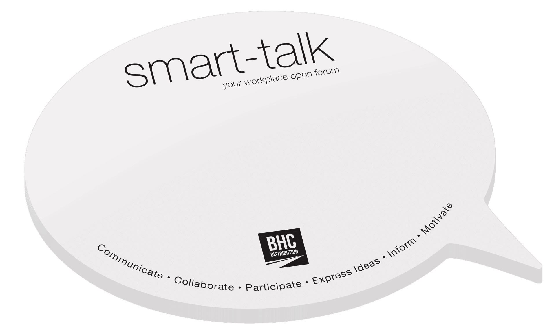 sticky-smart™ shape - A5 speech bubble