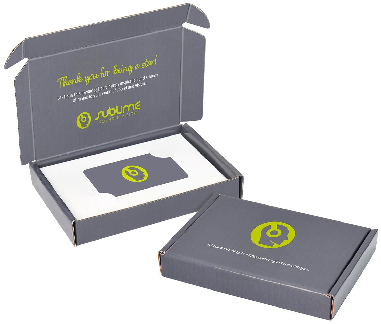 corrugated - digital gift card box