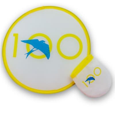 Folding Frisbee - Yellow