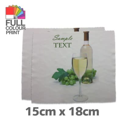 Premium Microfibre Lens Cloth - 15 x 18 cm - 230 GSM