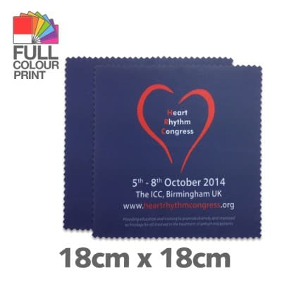 Premium Microfibre Lens Cloth - 18 x 18 cm - 230 GSM