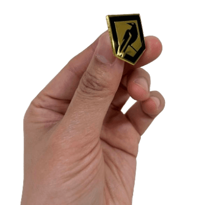 Hard Enamelled Pin Badge - 20mm - Magnetic Backing