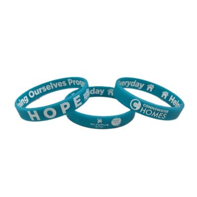 Silicon Wristband - Printed - Red