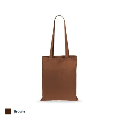 Vibe Cotton Bag - Coloured Brown