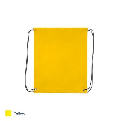 Vibe Drawstring Bag Yellow