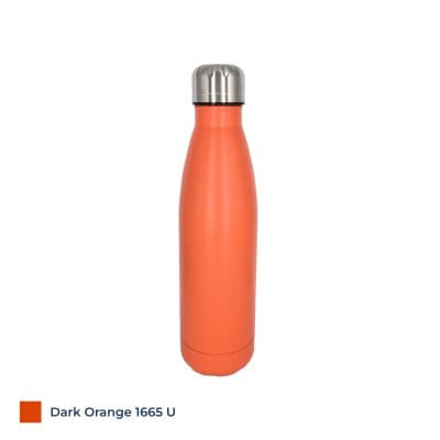 Vibe Capella Metal Bottle - Matt Dark Orange