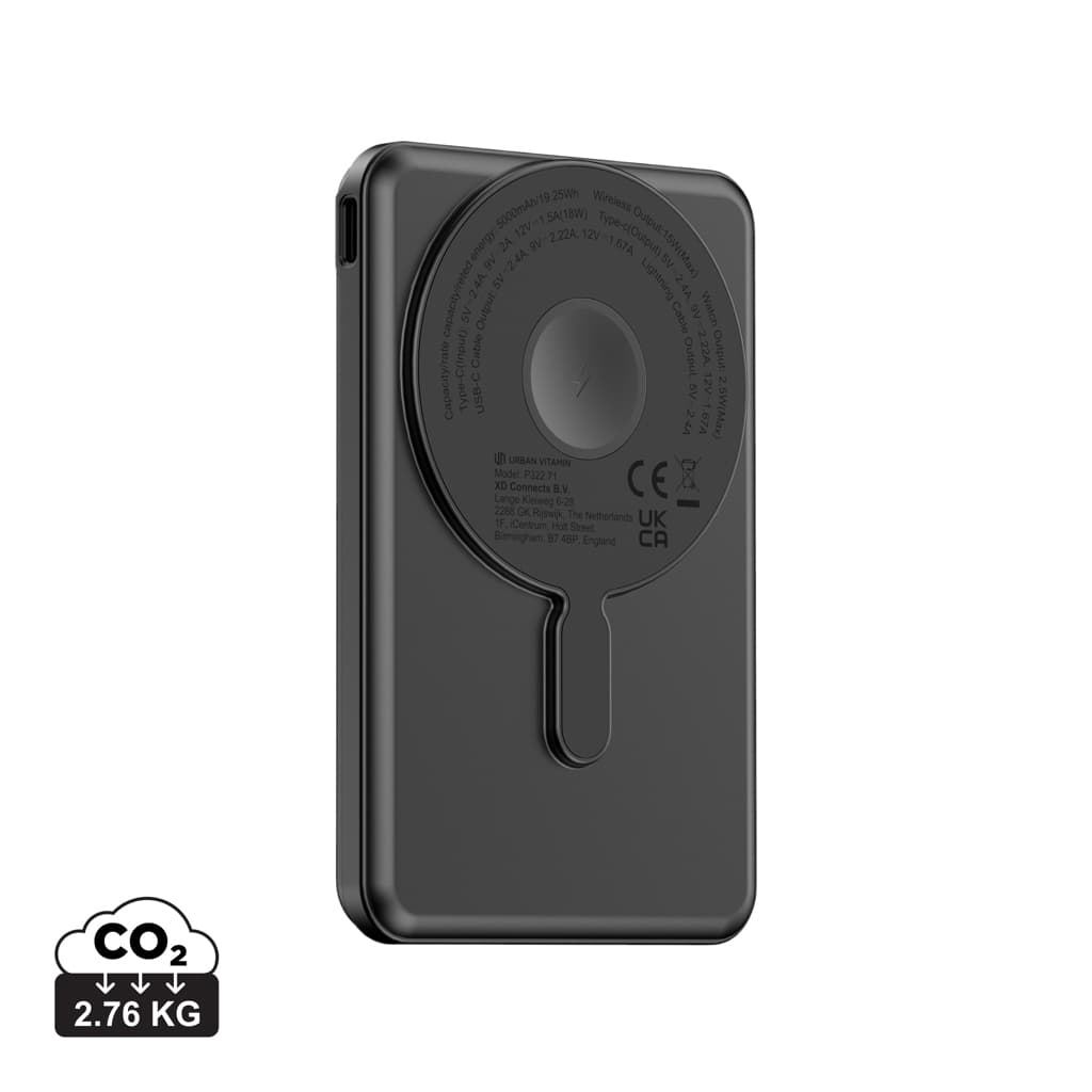 Urban Vitamin Redwood 5in1 5000mah 20W PD magnetic powerbank