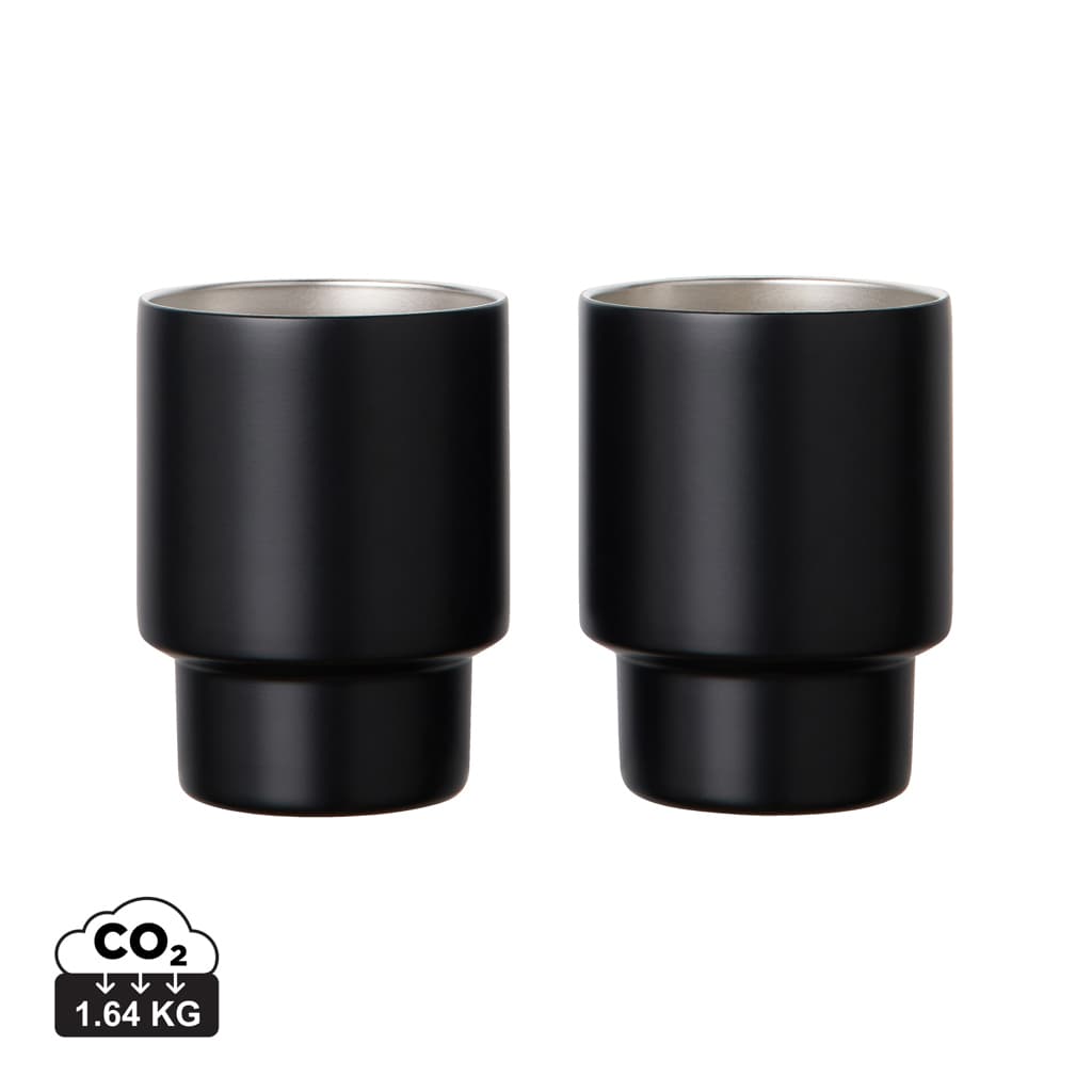 VINGA Nagano RCS recycled SS mugs