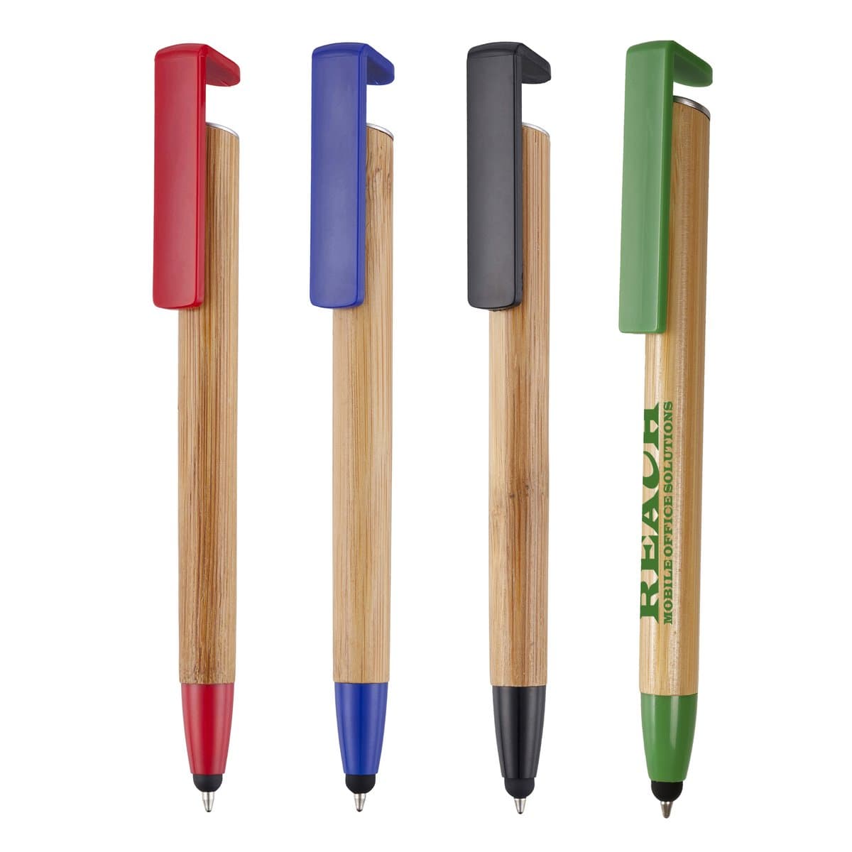 Phone Up Bamboo Ball Pen