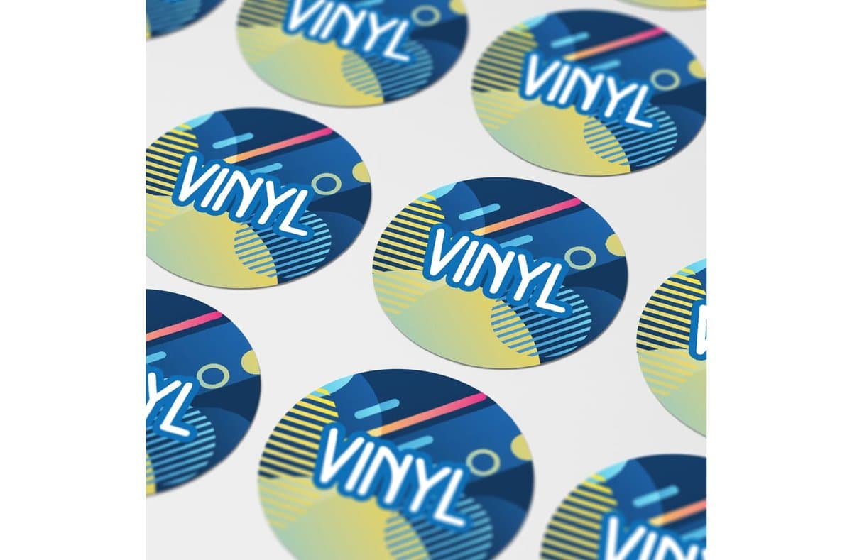 Vinyl Sticker Round Ø 45 mm