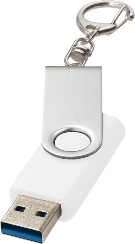 Rotate USB 3.0 with keychain