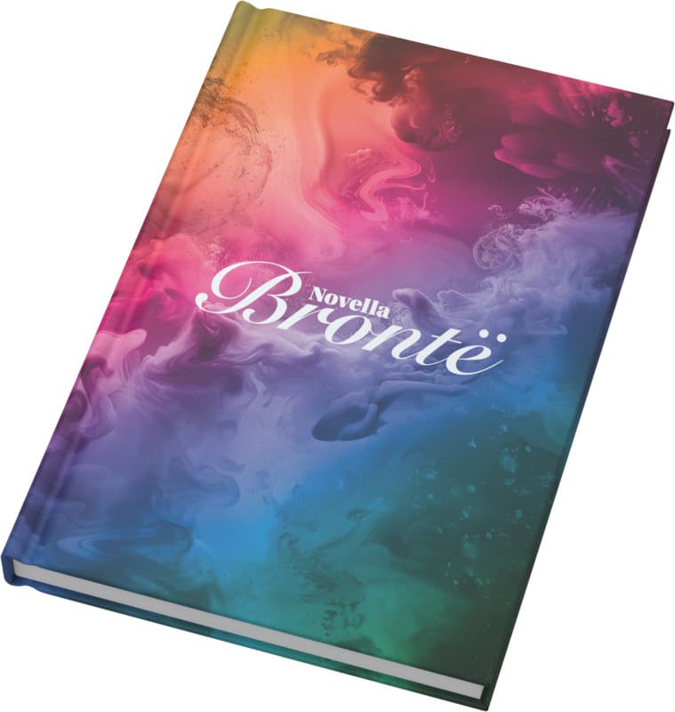 Novella Brontë A5 matt hard cover notebook - 100 sheets