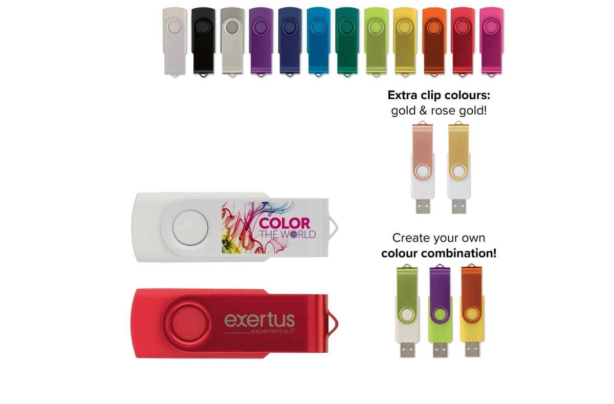 USB flash drive twister 8GB