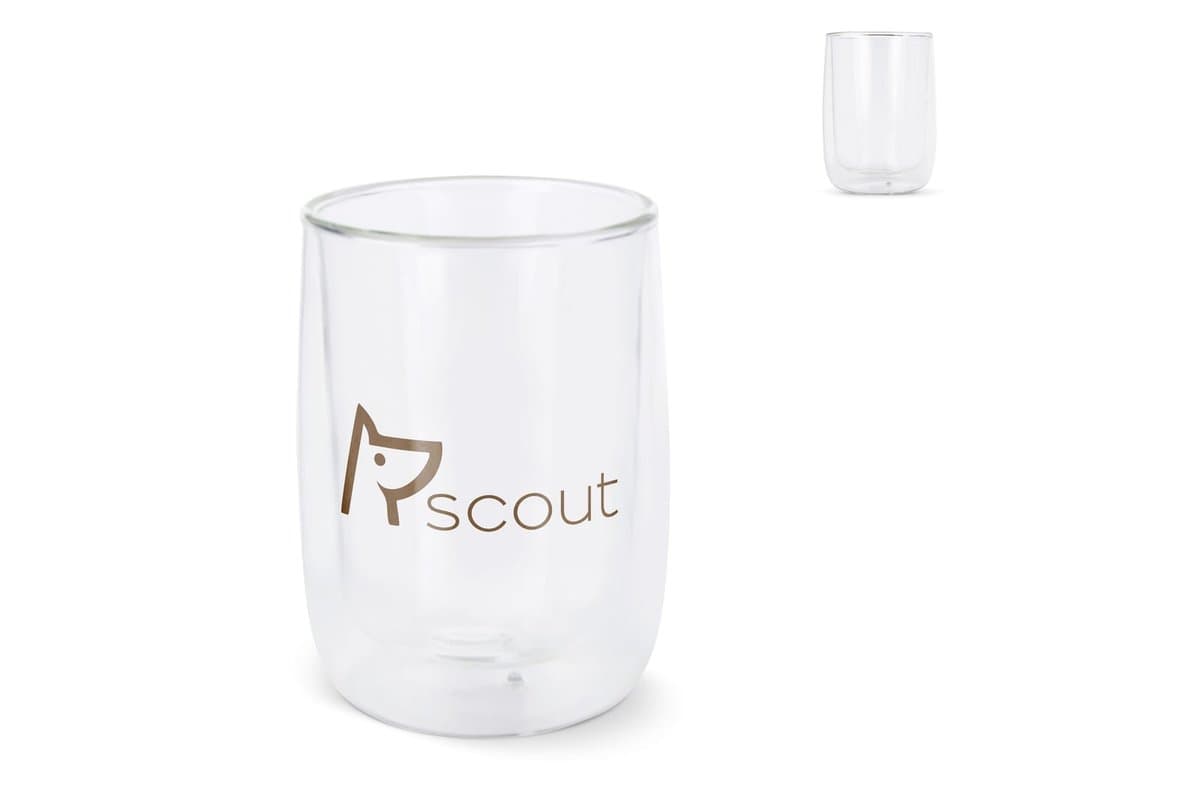 Double wall coffee glass Marian 320 ml