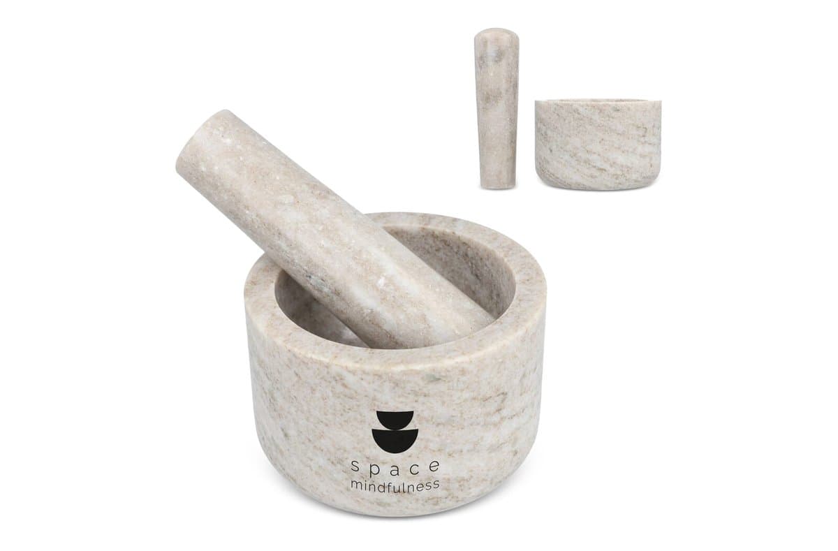 Sagaform Sten Travertine Marble mortar