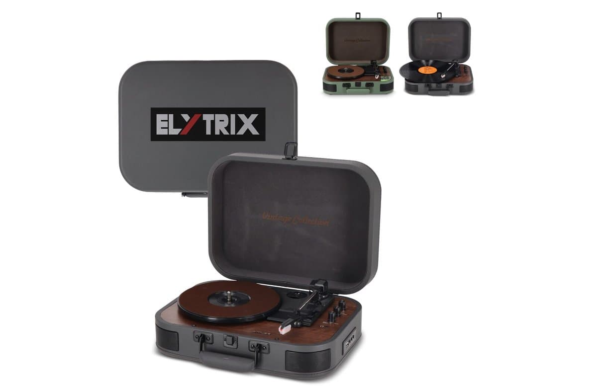 MT-207|Muse Vintage Turntable with BT-out