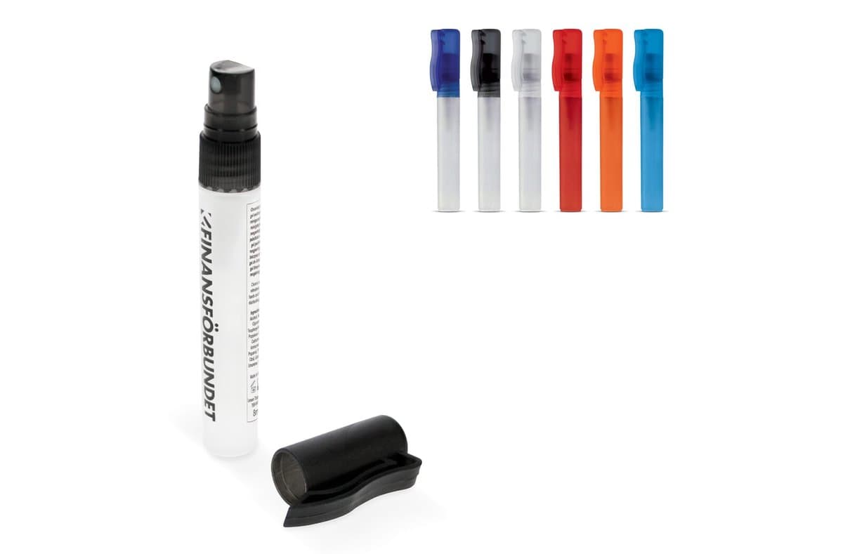 Hand cleaning spray with clip 8ml
