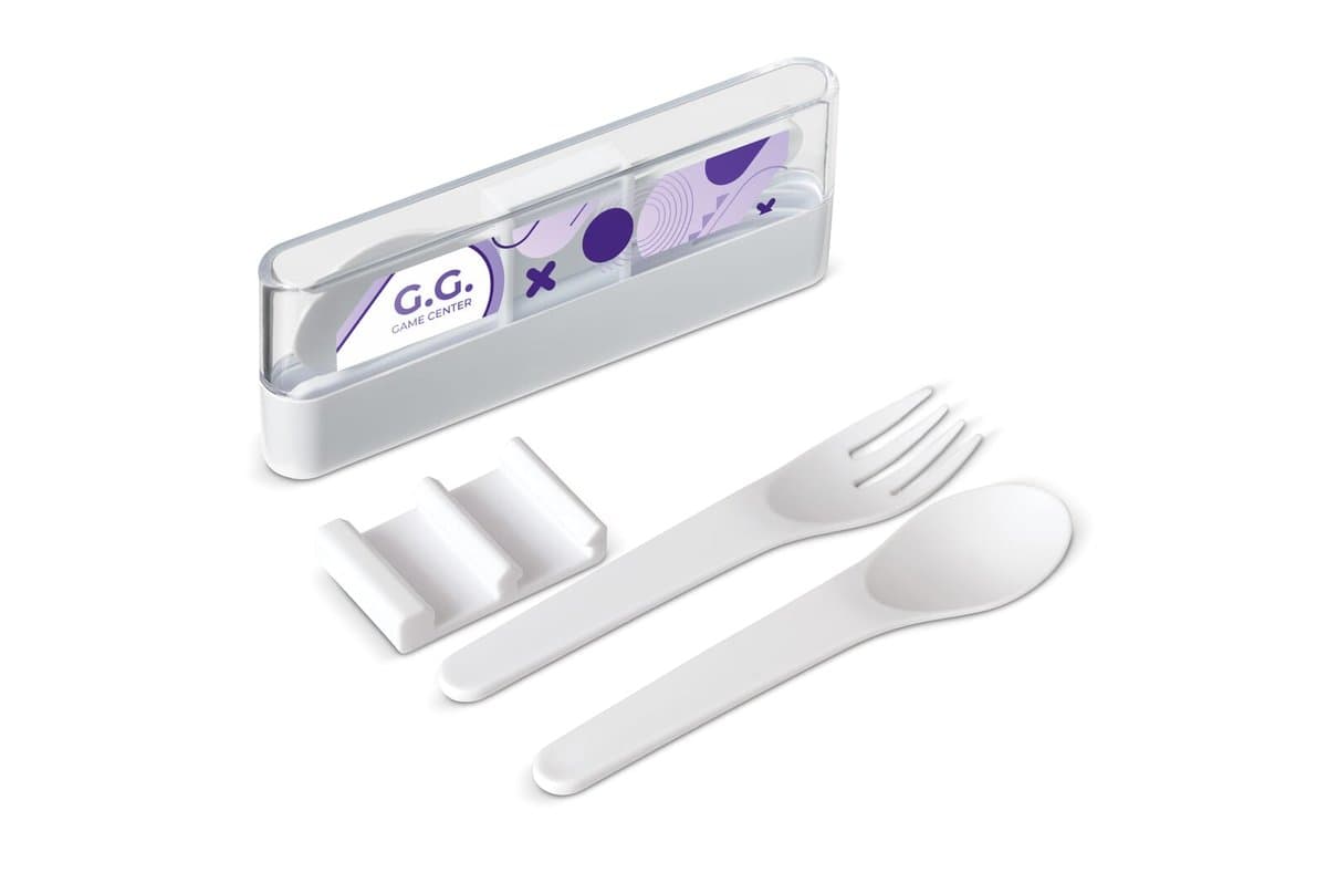 Lunch cutlery in box