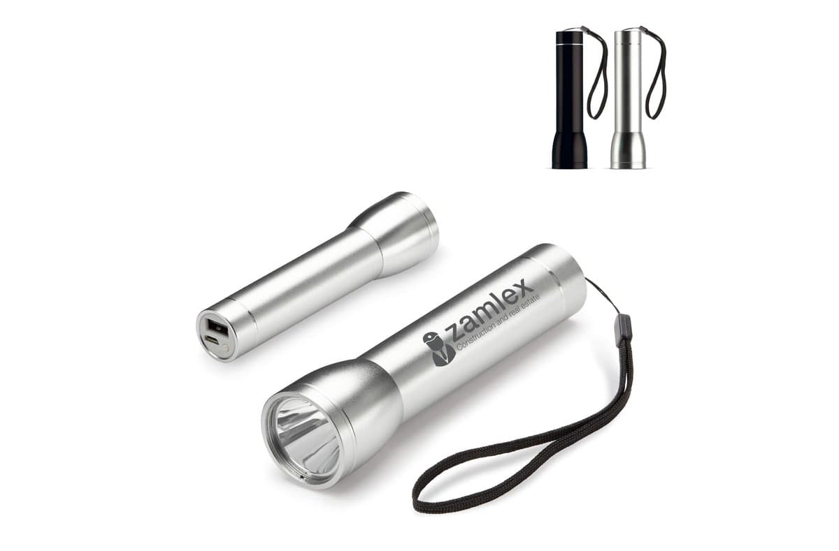 Powerbank flashlight 2.200mAh