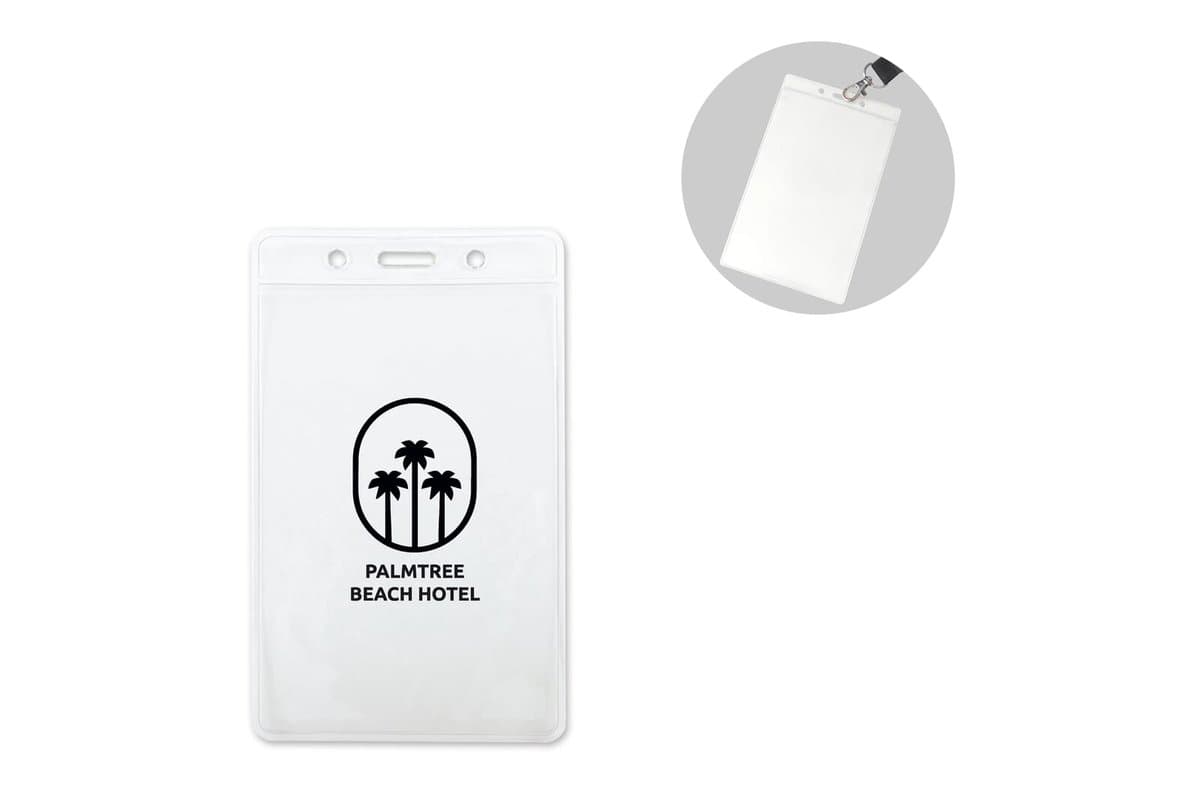 Badge holder vertical, 75x125mm
