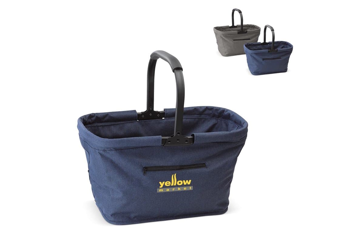 Foldable picnic basket
