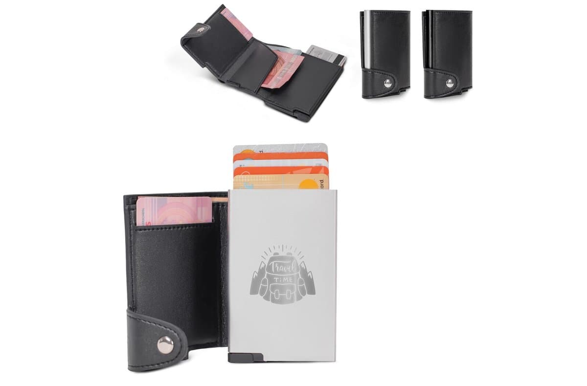 RFID card holder with wallet