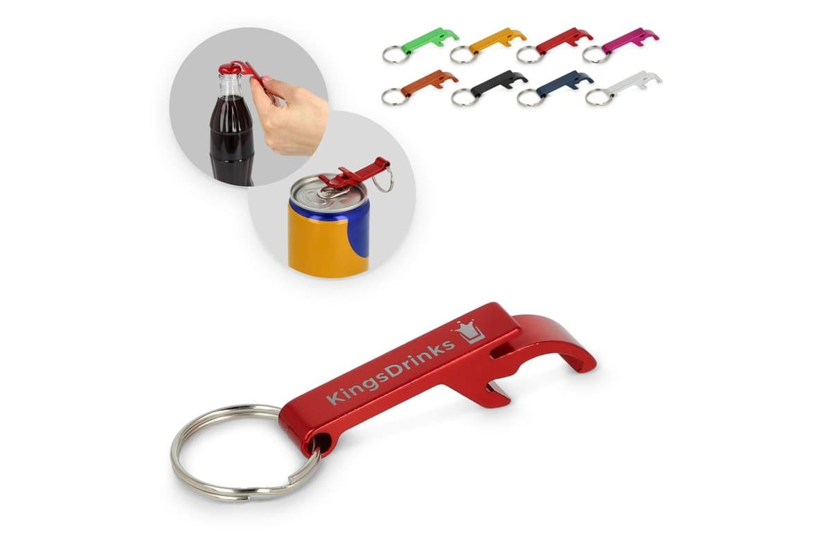 Bottle opener key ring