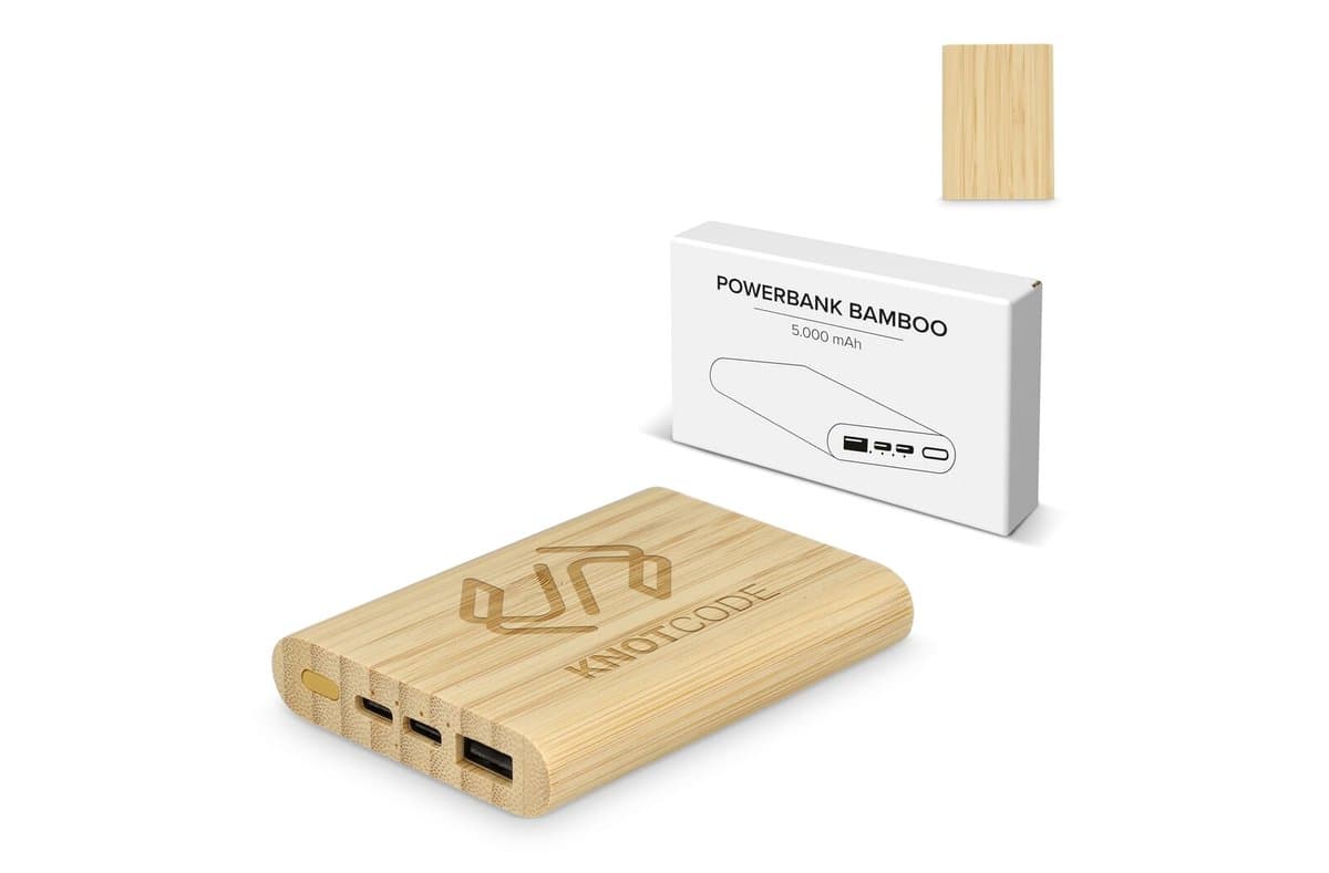Powerbank Bamboo 5000 mAh