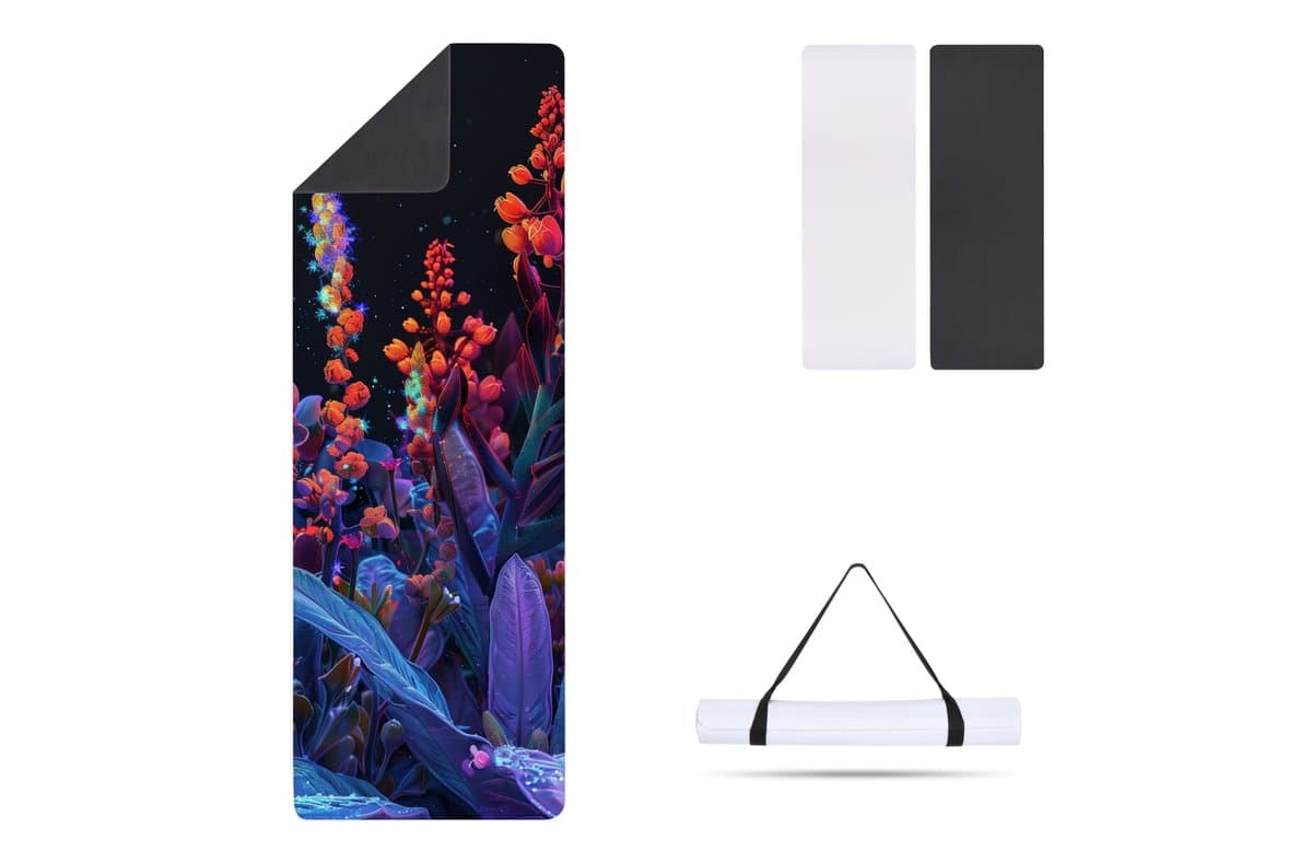 Yoga mat sublimation 61 x 173 cm with carry strap