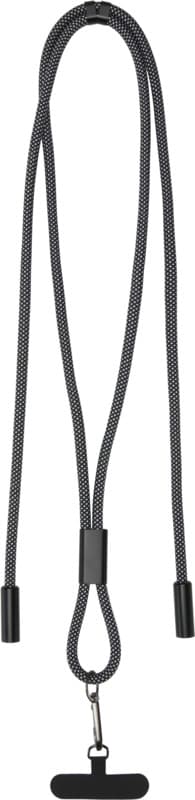 SMART 65W RPET charging cable with lanyard
