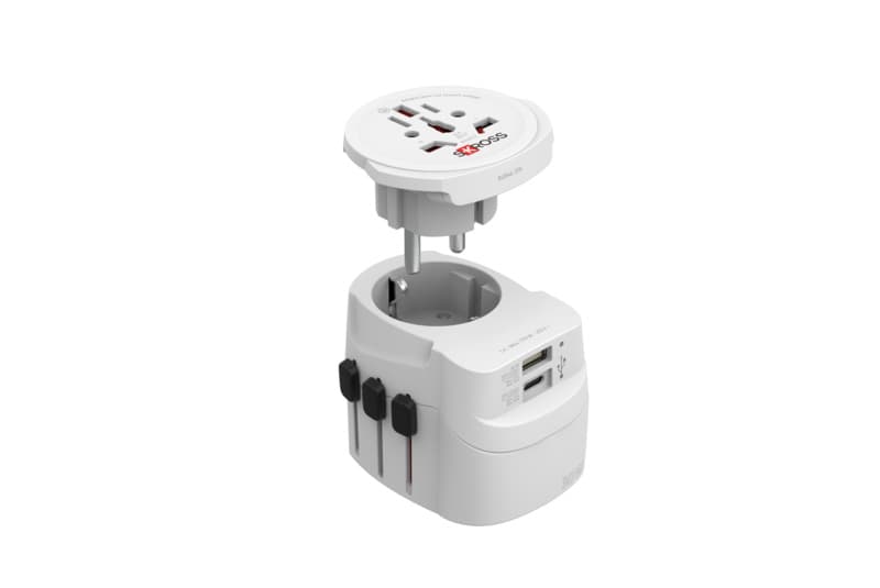 SKROSS® PRO Light USB AC30PD world adapter