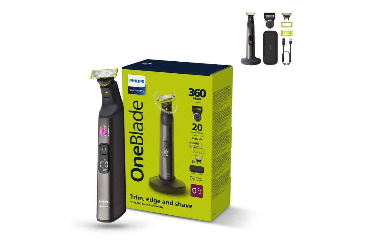 QP6652/61 Philips OneBlade Pro 360 Face + Body Trimmer
