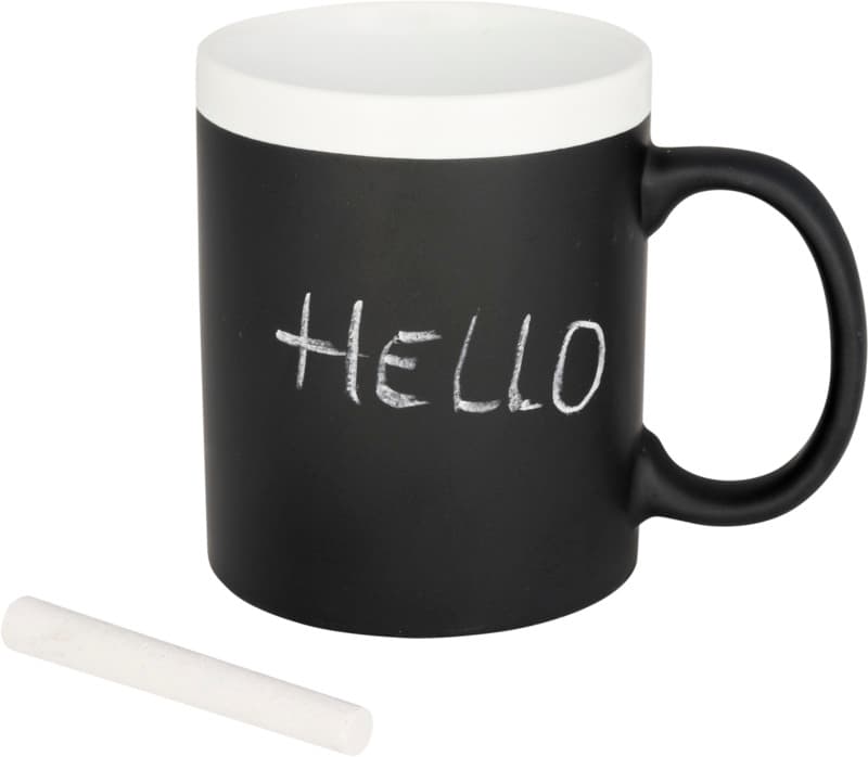 Chalk-write 330 ml ceramic mug