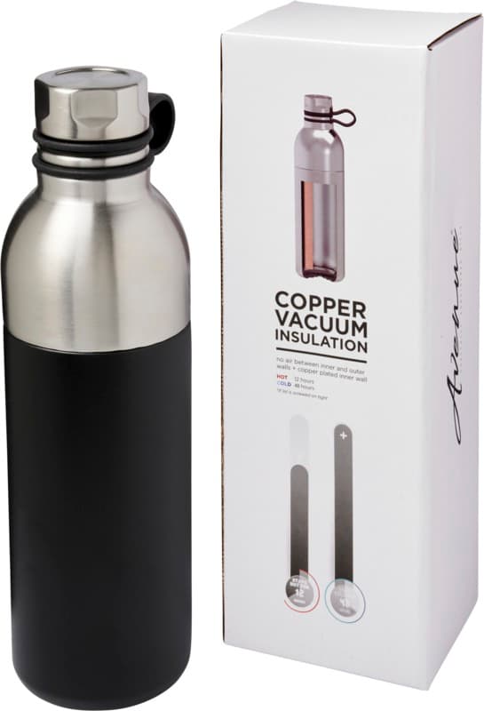 Koln 590 ml copper vacuum insulated sport bottle